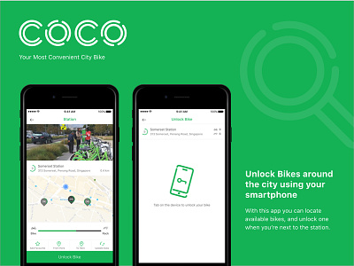 Bike Sharing App - Coco