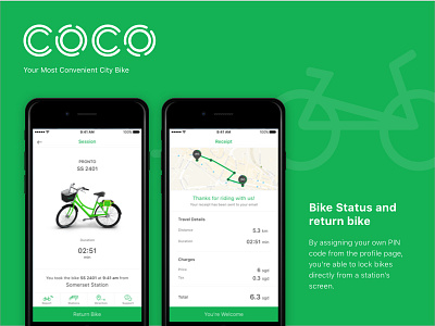 Bike Sharing App - Coco