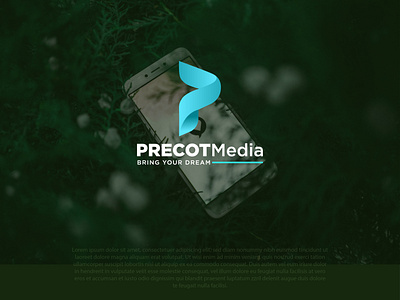 Precot Media Modern Logo Design