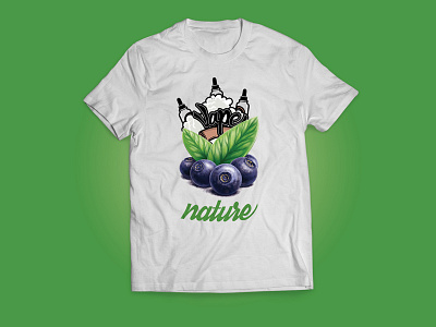 T Shirt Vape Nature