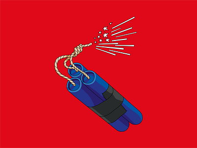 TDB – Bring Your Own Bomb bomb illustration marcelsinge poster theater design