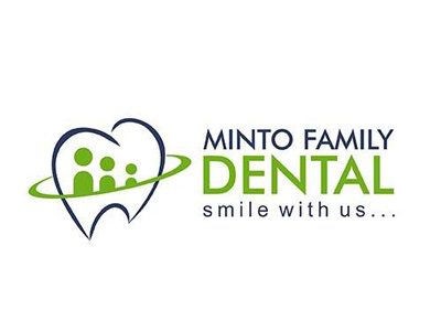 Minto Family Dental Logo branding dental dental logo dentist dentist logo design graphic design logo logo design