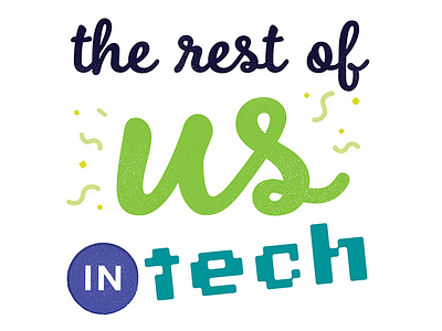 Logo for The Rest of Us In Tech logo logo design logotype mark podcast the rest of us in tech