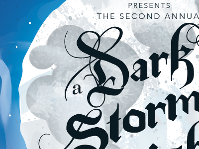 A Dark & Stormy Night 2016: Save the Date detail
