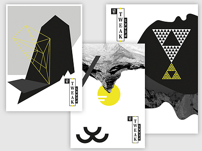 Tweak Peaks - Posters graphicdesign minimal poster typography