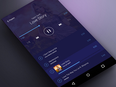 Music Player UI