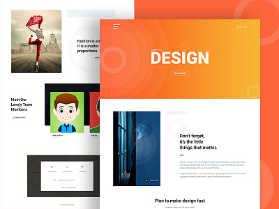 Creative Design Agency Website agency branding colorful company creative design industrial landing page minimal ui ux website