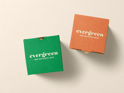 Packaging for Evergreen box design branding design graphic design illustration logo packaging typography