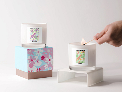 Branding for Cloud 9 Candles