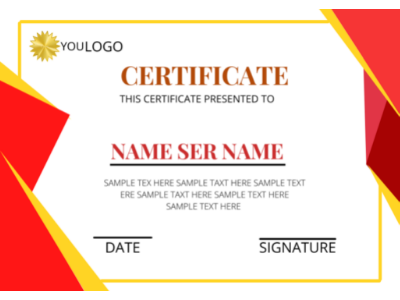 CERTIFICATE DESIGN