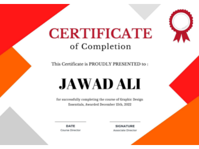 CERTIFICATE DESIGN