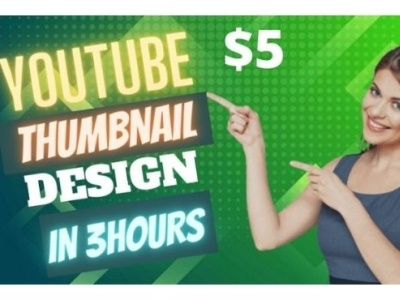 YOUTUBE THUMBNAIL graphic design youtube thumbnail