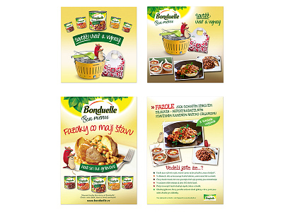 Bonduelle – Bonmenu BTL campaign bag bonduelle design food keyviz menu pos vegetable
