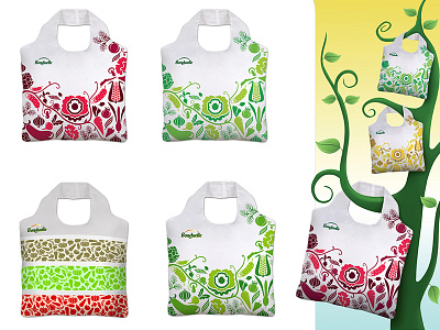 Bonduelle – Bags BTL campaign bag bonduelle color design flowers food keyviz pos shop texture vegetable