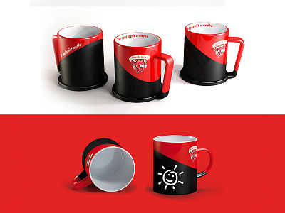 Vesela krava – BTL campaign btl campaign chalk creative cups design pos product red web