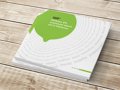 O2 – book of event activities book btl design layout magazine o2 print square