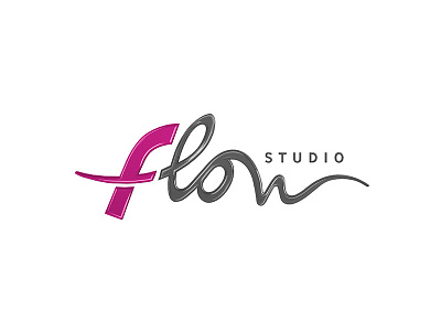 Flow – logotype apps branding clear design draw game identity inspiration simple studio