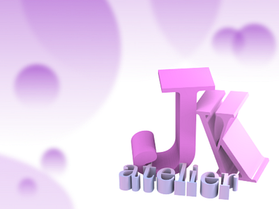 JKatelier 3d graphic design logo ui