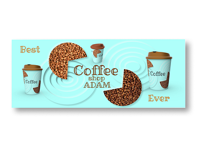 Coffee shop banner