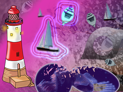 Lighthouse for life 3d branding design graphic design illustration ui vector