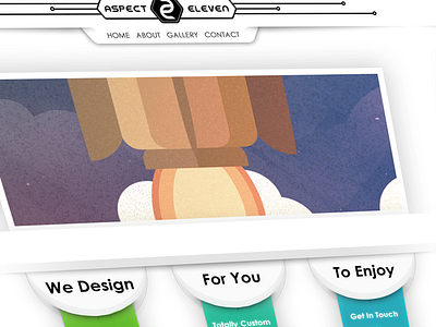 Aspect Eleven - Redesign WIP ae aspect design eleven redesign site web website wip