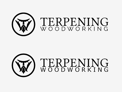 Terpening Woodworking font logo terpening woodworking