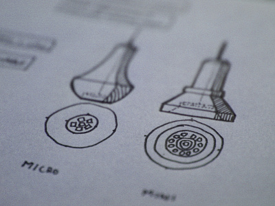 Pendants drawing light lighting micro mini pendant sketch