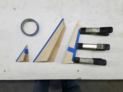 A light fold
