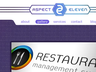 Aspect Eleven - Live andrew aspect design eleven graphic launch live logo site terpening web website