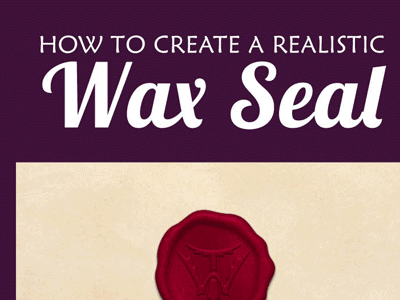 Wax Seal Tutorial photoshop seal terpening tutorial was woodworking