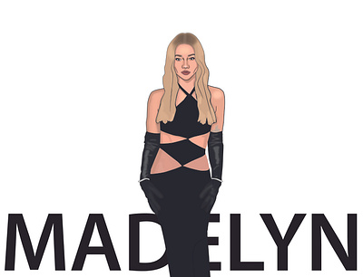 MADELYN CLINE fashion graphic design illustration motion graphics sketch