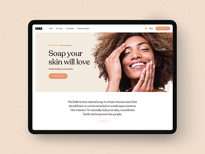 Keika Naturals Landing Page 🧼