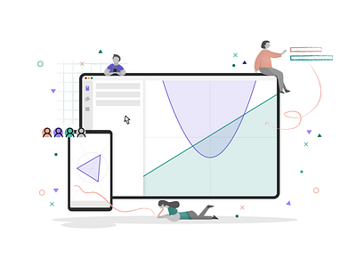 Math sotfware illustration