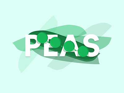 Peas illustration drawing illustration peas typography vegetables veggies