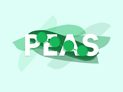 Peas illustration