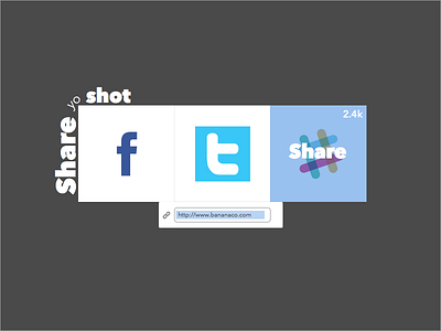 DailyUI 010 - Social Share