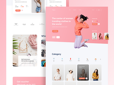 Mipik - Online Shop Landing Page by Permadi Satria Dewanto for ...