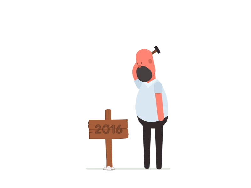 Happy New Year by Permadi Satria Dewanto on Dribbble