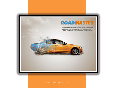 Road Master - Poster Design