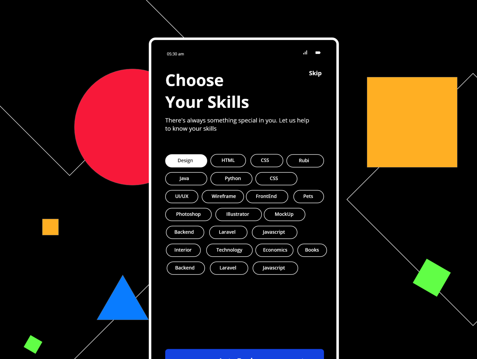 choose-categories-app-design-by-saef-design-on-dribbble