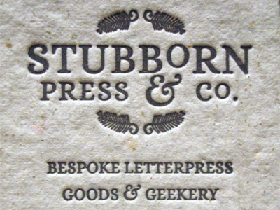 SP&Co Business Cards, Run #1 branding business cards letterpress