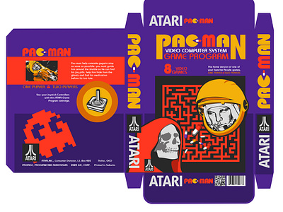 [ATARI] PAC-MAN Comrad Gagarin version