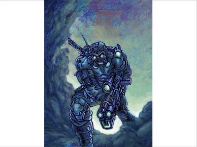 Conceptual 10 conceptual digital painting illustration mixed media pen ink pen and ink scifi scifi character sketchbook drawing soldier
