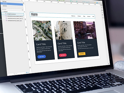 ProtoStarter Framework design framework sketch app ui