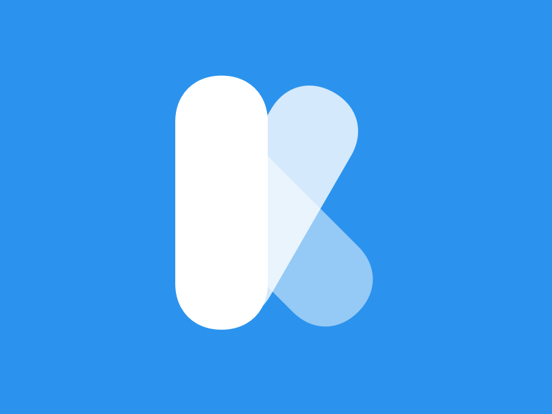 kyra.app logo opacity logo simple k