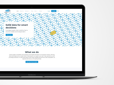Website Design (2019's reBrand) ocean rebrand redesign webdesign website