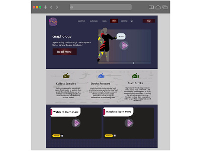 Website landing page UI #DailyUI 3d animation branding graphic design logo motion graphics ui