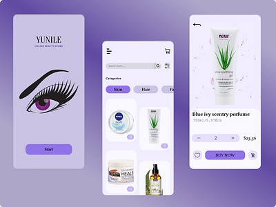 YUNILE. Online beauty store