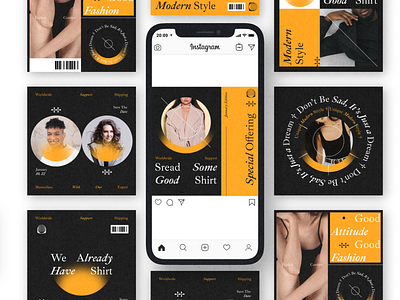 Instagram Post Template - Percy Studio