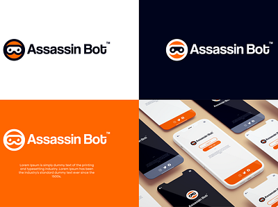 Software Logo Design: Software Logo for Assassin Bot app app logo design icon logo saas logo software logo software logo design technology logo